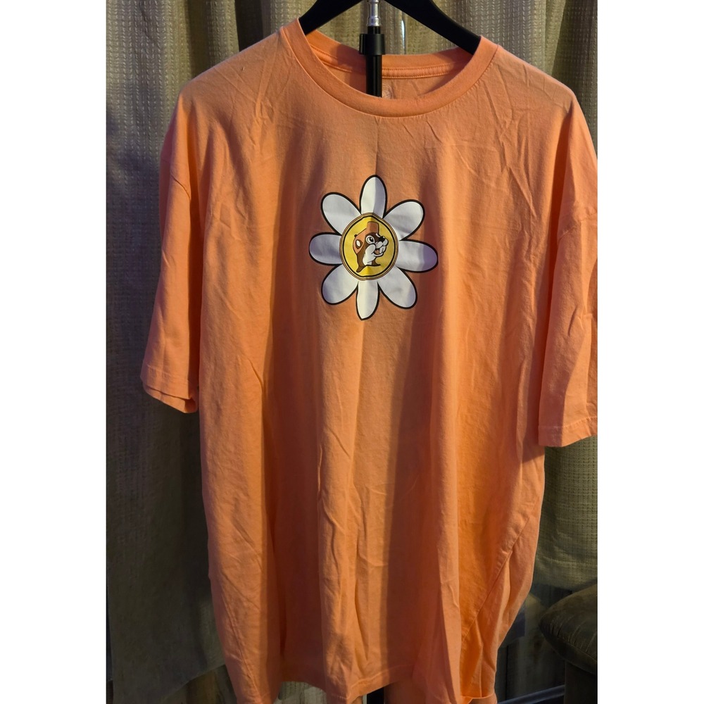 Buc-ee's "Buc-ee's More Worry Less" Graphic T-Shirt‎ Women's Size 3XL Pink